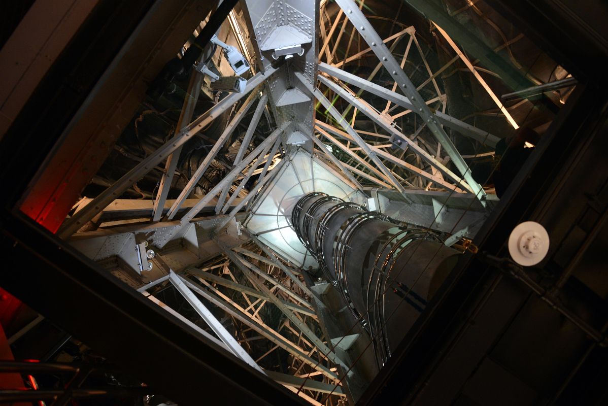 05-06 View Of Narrow Spiral Staircase From Pedestal To The Crown Inside The Statue Of Liberty